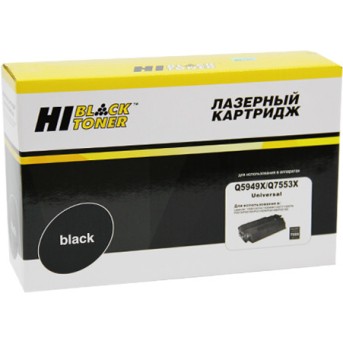 Картридж Hi-Black (HB-Q5949X/<wbr>Q7553X) для HP LJ P2015/<wbr>1320/<wbr>3390/<wbr>3392, Универсальный, 7K - Metoo (1)