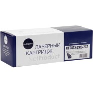 Картридж NetProduct (N-CF283X) для HP LJ Pro M225MFP/M201/Canon №737, 2,5K