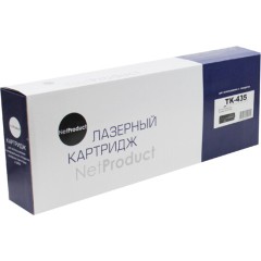 Тонер-картридж NetProduct (N-TK-435) для Kyocera TASKalfa180/<wbr>181/<wbr>220/<wbr>221, 15K