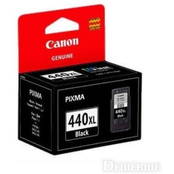 Картридж Canon PIXMA MG2140/<wbr>3140 (O) PG-440XL, BK - Metoo (1)
