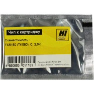 Чип Hi-Black к картриджу Kyocera FS-5150 (TK-580), C, 2,8K