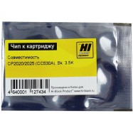 Чип Hi-Black к картриджу HP CLJ CP2020/2025/Canon 718 (CC530A), Bk, 3,5K