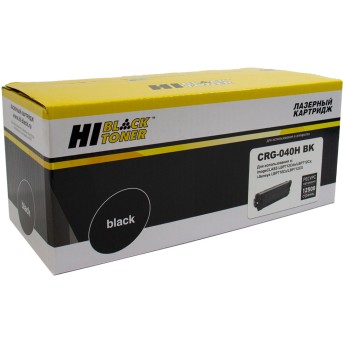 Картридж Hi-Black (HB-№040H BK) для Canon LBP-710/<wbr>710CX/<wbr>712/<wbr>712CX, Bk, 12,5K - Metoo (1)