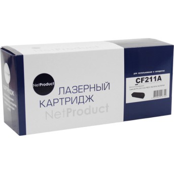 Картридж NetProduct (N-CF211A) для HP CLJ Pro 200 M251/<wbr>MFPM276, №131A, C, 1,8K - Metoo (1)
