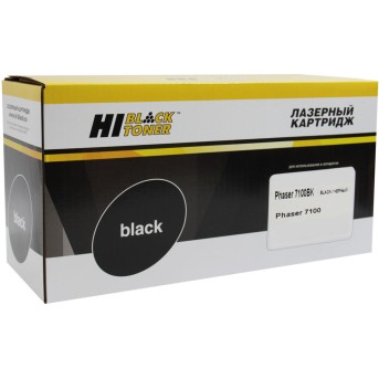Тонер-картридж Hi-Black (HB-106R02612) для Xerox Phaser 7100, Bk, 5K (1 туба) - Metoo (1)