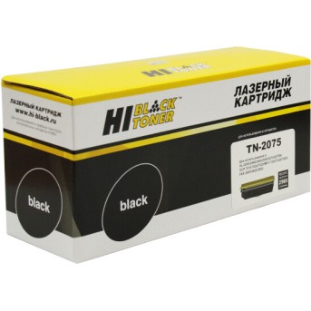 Тонер-картридж Hi-Black (HB-TN-2075) для Brother HL-2030/<wbr>2040/<wbr>2070/<wbr>7010/<wbr>7420/<wbr>7820, 2,5K - Metoo (1)