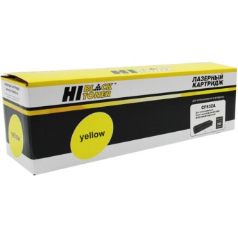 Картридж Hi-Black (HB-CF532A) для HP CLJ Pro M154A/<wbr>M180n/<wbr>M181fw, Y, 0,9K - Metoo (1)