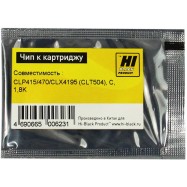 Чип Hi-Black к картриджу Samsung CLP-415/470/CLX4195 (CLT504), C, 1,8K