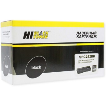 Картридж Hi-Black (HB-SPC252Bk) для Ricoh Aficio SPC252DN/<wbr>C252SF, Bk, 6,5K - Metoo (1)