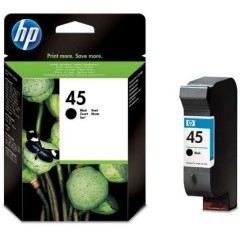 Картридж 45 для HP DJ 850C/<wbr>970C/<wbr>1600C, 0,930К (O) 51645AE, BK