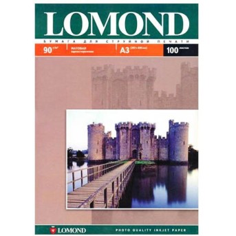 Фотобумага Lomond матовая односторонняя (0102001), A4, 90 г/<wbr>м2, 100 л. - Metoo (1)