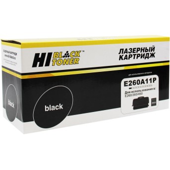 Тонер-картридж Hi-Black (HB-E260A11P) для Lexmark E260/<wbr>E360/<wbr>E460, 3,5K - Metoo (1)