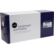 Картридж NetProduct (N-CE271A) для HP CLJ CP5520/5525/Enterprise M750, Восстанов., C, 15K