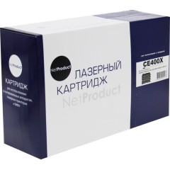 Картридж NetProduct (N-CE400X) для HP LJ Enterprise 500 color M551n/<wbr>M575dn, Bk, 11K