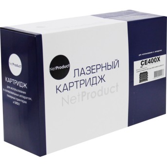 Картридж NetProduct (N-CE400X) для HP LJ Enterprise 500 color M551n/<wbr>M575dn, Bk, 11K - Metoo (1)