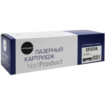 Тонер-картридж NetProduct (N-CF233A) для HP LJ Ultra M106/<wbr>MFP M134, 2,3K - Metoo (1)