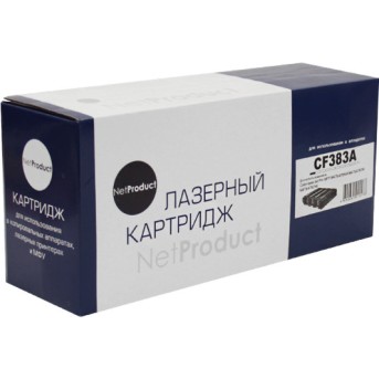 Картридж NetProduct (N-CF383A) для HP CLJ Pro MFP M476dn/<wbr>dw/<wbr>nw, №312A, M, 2,7K - Metoo (1)