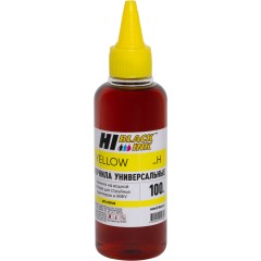 Чернила Hi-Black Универсальные для HP (Тип H-V1), Y, 0,1 л.