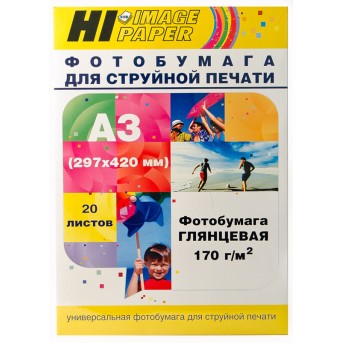 Фотобумага Hi-Image Paper глянцевая односторонняя, A3, 170 г/<wbr>м2, 20 л. - Metoo (1)