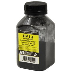 Тонер Hi-Black для HP LJ P1005/<wbr>P1505/<wbr>ProP1566/<wbr>ProP1102/<wbr>Canon713, Тип 4.4, Bk, 100 г, банка