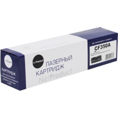 Тонер-картридж NetProduct (N-CF350A) для HP CLJ Pro MFP M176N/<wbr>M177FW, Bk, 1,3K