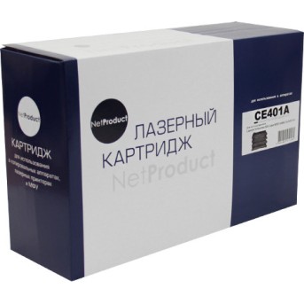 Картридж NetProduct (N-CE401A) для HP LJ Enterprise 500 color M551n/<wbr>M575dn, C, 6K - Metoo (1)