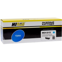 Картридж Hi-Black (HB-W2121X) для HP CLJ Enterprise M554dn/<wbr>555DN/<wbr>555x/<wbr>578f/<wbr>578DN, C, 10K, б/<wbr>ч