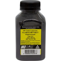 Тонер Hi-Black для HP CLJ Pro M252/<wbr>MFP M277, Химический, Тип 2.4, Bk, 80 г, банка