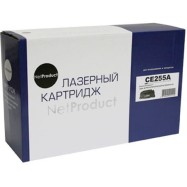 Картридж NetProduct (N-CE255A) для HP LJ P3015, 6K