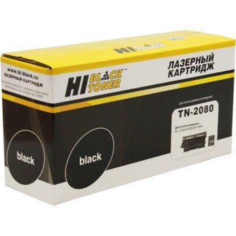 Тонер-картридж Hi-Black (HB-TN-2080) для Brother HL-2130/<wbr>DCP7055, 1,2K - Metoo (1)