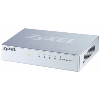 Коммутатор Zyxel GS-105B (1000 Base-TX (1000 мбит/<wbr>с)) - Metoo (4)