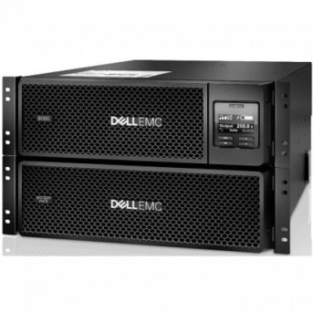 Источник бесперебойного питания Dell SRT 8000VA RM 230V 721-BBBE (Двойное преобразование (On-Line), C возможностью установки в стойку, 8000 ВА, 8000) - Metoo (1)