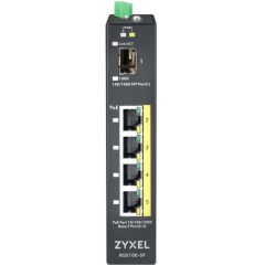 Коммутатор Zyxel RGS100-12P RGS100-5P-ZZ0101F (1000 Base-TX (1000 мбит/<wbr>с), 1 SFP порт)