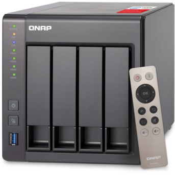 Дисковая системы хранения данных СХД Qnap Сетевой RAID-накопитель, 4 отсека для HDD, HDMI-порт. Intel Celeron J1900 2,0 ГГц TS-451+-2G (Tower) - Metoo (1)