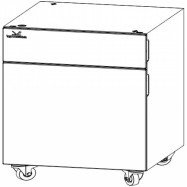 Опция для печатной техники КАТЮША CBM247P (Тумба)