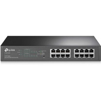 Коммутатор TP-Link TL-SG1016PE (1000 Base-TX (1000 мбит/<wbr>с)) - Metoo (1)