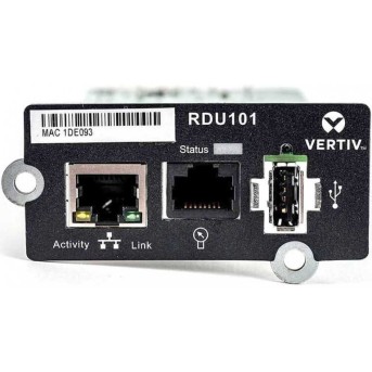 Опция для ИБП Vertiv Карта INTELLISLOT COMMS CARD RDU101 - Metoo (2)