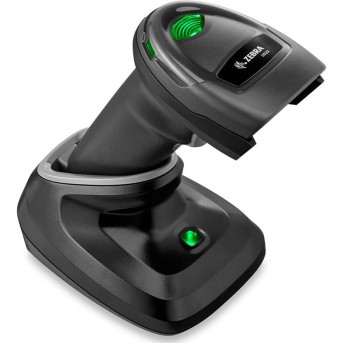 Сканер штрихкода Zebra DS2278-SR BLACK DS2278-SR7U2100PRW (Ручной беспроводной, 2D, USB, Черный, С подставкой) в Metoo.kz - Metoo (1)