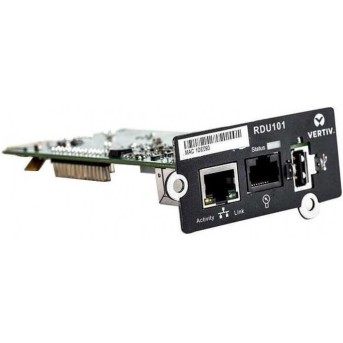 Опция для ИБП Vertiv Карта INTELLISLOT COMMS CARD RDU101 - Metoo (1)