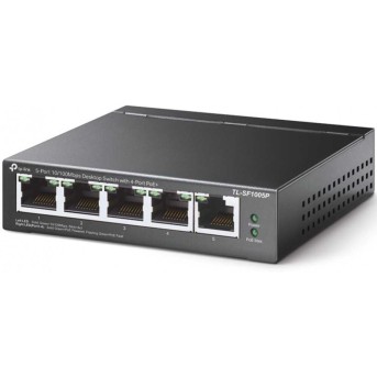 Коммутатор TP-Link TL-SF1005P (100 Base-TX (100 мбит/<wbr>с)) - Metoo (2)