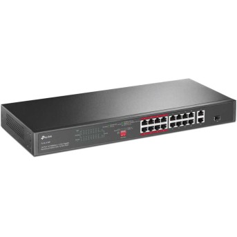 Коммутатор TP-Link TL-SL1218P (100 Base-TX (100 мбит/с), 1 SFP порт) в Metoo.kz - Metoo (1)