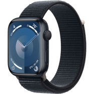 Apple Watch Series 9 GPS 45mm Midnight Aluminium Case with Midnight Sport Loop,Model A2980