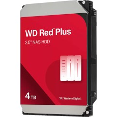 HDD NAS WD Red Plus (3.5'', 4TB, 512MB, 5400 RPM, SATA 6 Gb/s)..