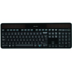 LOGITECH K750 Wireless Solar Keyboard - BLACK - RUS