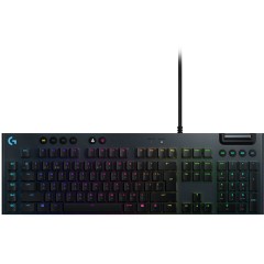 LOGITECH G915 LIGHTSPEED Wireless RGB Mechanical Gaming Keyboard - GL Tactile-CARBON-RUS-2.4GHZ/<wbr>BT-INTNL-TACTILE SWITCH