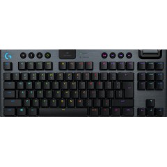 LOGITECH G915 X LIGHTSPEED TKL Wireless Gaming Keyboard - BLACK - US INT'L - 2.4GHZ/<wbr>BT - EMEA28i-935 - CLICKY
