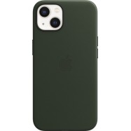 iPhone 13 Leather Case with MagSafe - Sequoia Green, Model A2702