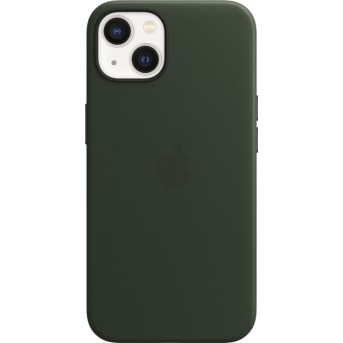 iPhone 13 Leather Case with MagSafe - Sequoia Green, Model A2702 - Metoo (1)