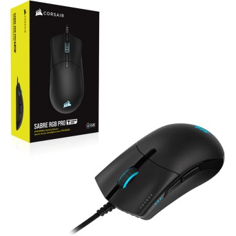 Corsair SABRE RGB PRO CHAMPION SERIES Gaming Mouse, Optical, Black, EAN:0840006629146 - Metoo (6)