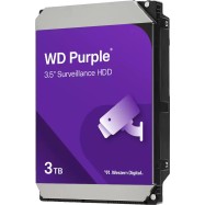 HDD AV WD Purple (3.5'', 3TB, 128MB, 5400 RPM, SATA 6 Gb/s)..
